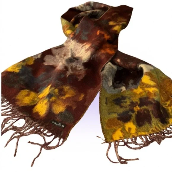 Fraas Super Soft Multi Color Cashmink Scarves Shawls Scarf Made in Germany New - Picture 10 of 10